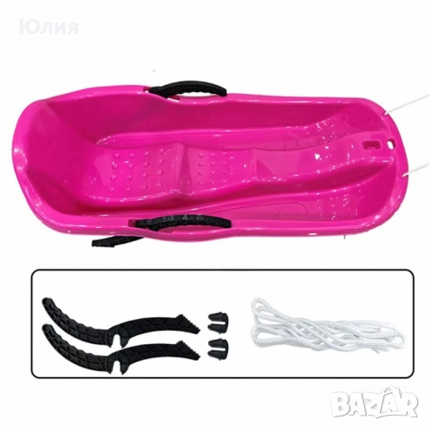 Компактна шейна с въже и спирачки FrostRunner 84. Синя, розова,  зелена, снимка 6 - Други - 52404918