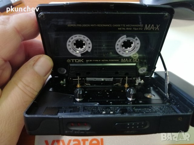 Ретро уокмен KENWOOD CP-K5, снимка 12 - Радиокасетофони, транзистори - 43361092