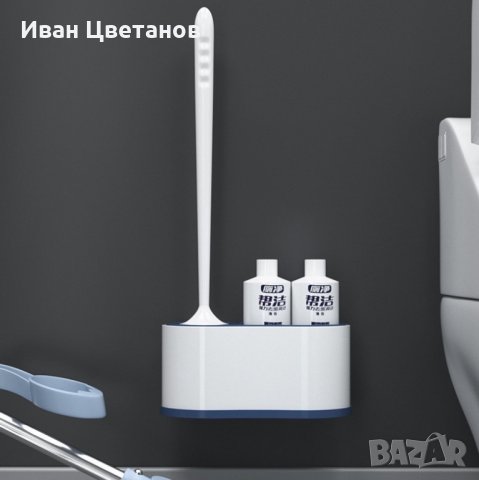 тоалетна силиконова четка