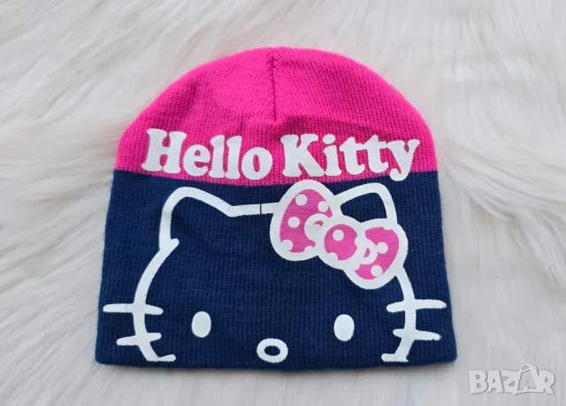 Детска шапка Hello Kitty 2-5 години, снимка 6 - Шапки, шалове и ръкавици - 48974475
