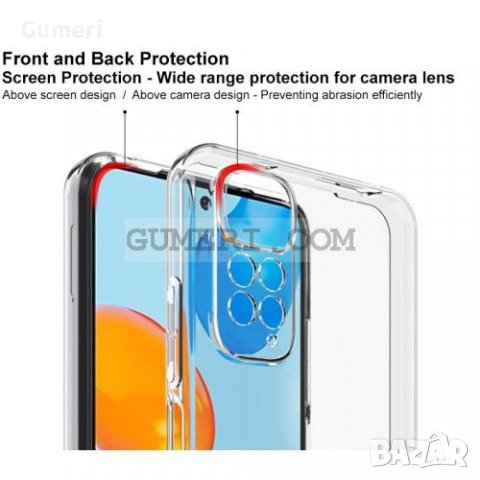 Xiaomi Poco M4 Pro Силиконов Прозрачен Гръб Със Защита За Задната Камера