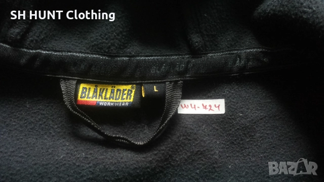 BLAKLADER Softshell Work Jacket 4949-2517 размер L работен суичър вятърно устойчив W4-724, снимка 14 - Якета - 52948779