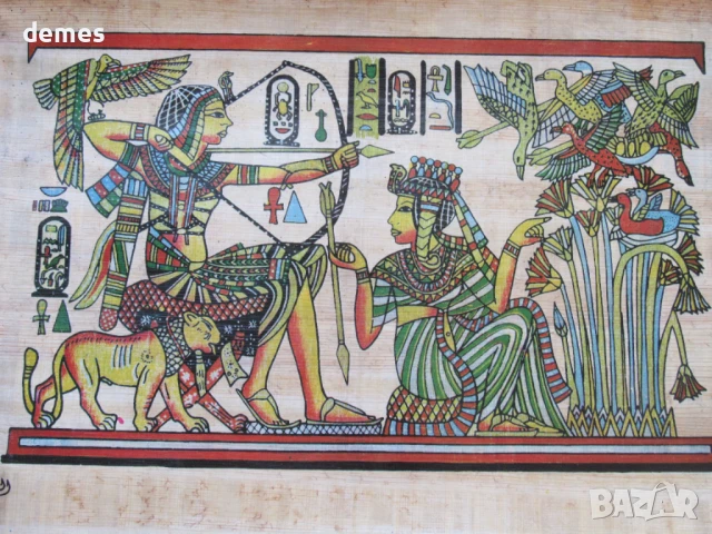 Египетски папирус, серия-3, снимка 2 - Картини - 51184187