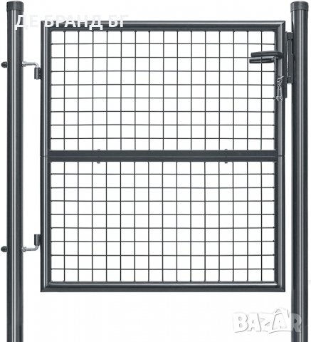 Градинска врата (единична), 105 х 150 см, сива GY15GD02, снимка 8 - Други - 35633631