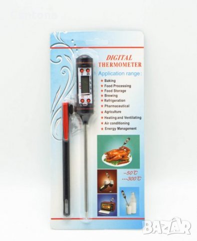 Кухненски BBQ дигитален термометър със сонда за храни и течности, снимка 3 - Други - 37714680
