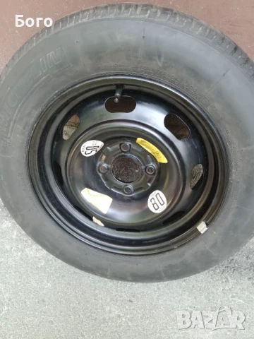 Продавам 1 бр.резервна гума195/55/16 и джанта