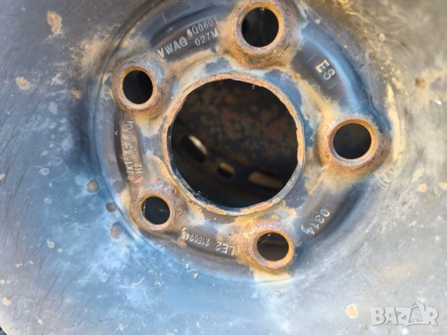 Джанти 5x100 със зимни гуми Firestone 185/55/15, снимка 4 - Гуми и джанти - 51831314