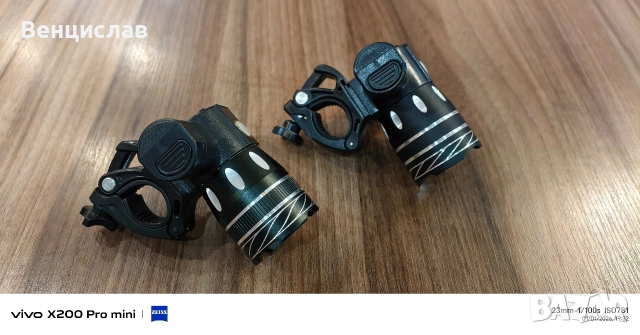 Презареждащ се фар за колело/тротинетка 