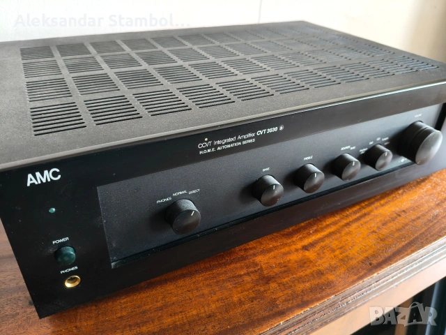 Интегриран хибриден усилвател AMC CVT3030a, снимка 3 - Ресийвъри, усилватели, смесителни пултове - 53468913