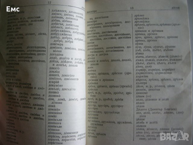 Правописен речник за учениците от началните училища, снимка 3 - Ученически пособия, канцеларски материали - 28619859
