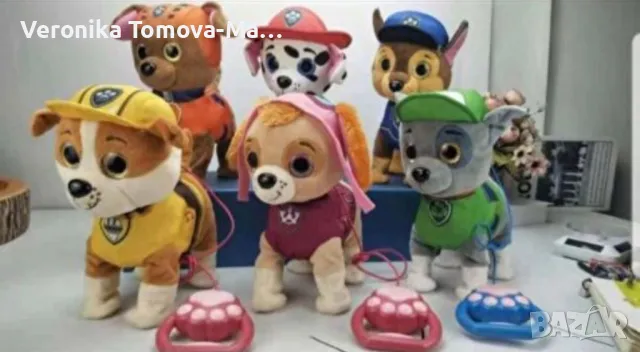 Интерактивни кучета на Пес патрул 