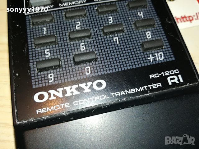 ONKYO RC-120C R1 CD/TAPE REMOTE-ВНОС SWISS 2808221130, снимка 14 - Други - 37823135