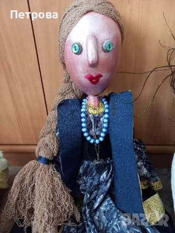 Нови дървени кукли ръчна изработка , снимка 11 - Декорация за дома - 51924135