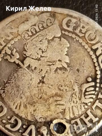 Сребърна монета 1623г. Кьонигсберг Орт Георг Вилхелм Източна Прусия 52935, снимка 3 - Нумизматика и бонистика - 53084718