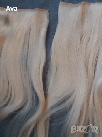 Руса естествена коса , снимка 2 - Аксесоари за коса - 53002941