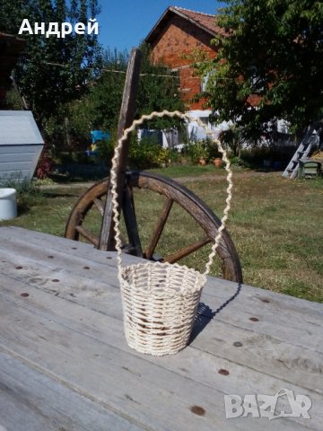 Стара кошница #5, снимка 3 - Антикварни и старинни предмети - 26944514
