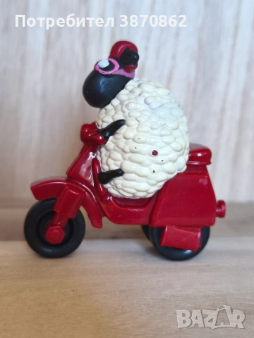 McDonald's 2013 Shaun the Sheep on Motorcycle, снимка 3 - Колекции - 53156915