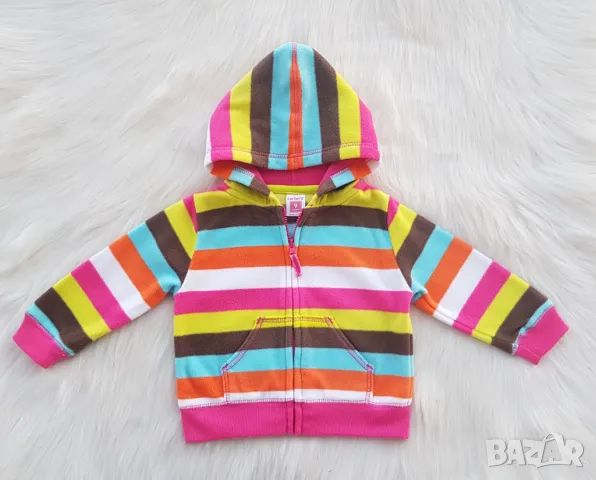 Бебешки суичър Carter's 6-9 месеца , снимка 12 - Бебешки блузки - 47807828