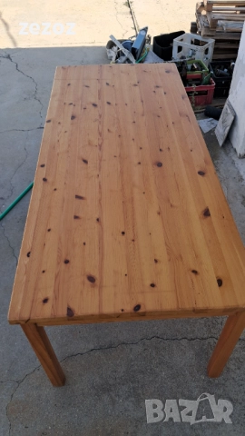 Маса голяма трапезна масив, снимка 4 - Маси - 52314561