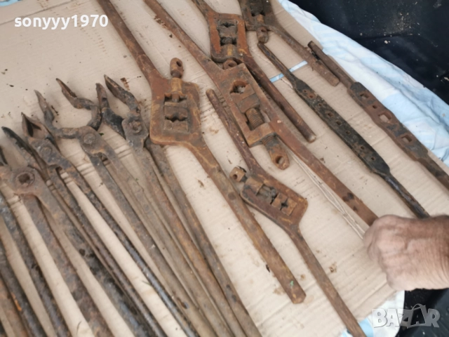 18 БРОЯ СТАРИ ИНСТРУМЕНТИ ЗА 1265ЛВ 2612250843, снимка 3 - Антикварни и старинни предмети - 52901697