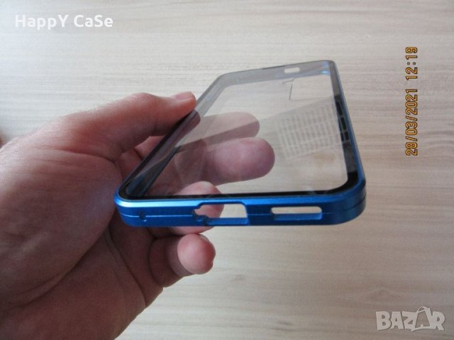Двоен 360 градуса магнитен кейс калъф за Samsung Galaxy S21 FE / S21, снимка 11 - Калъфи, кейсове - 32070991