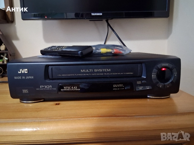 Видео Рекордер JVC P 101 Multy System Made in Japan, снимка 2 - Други ценни предмети - 52470482