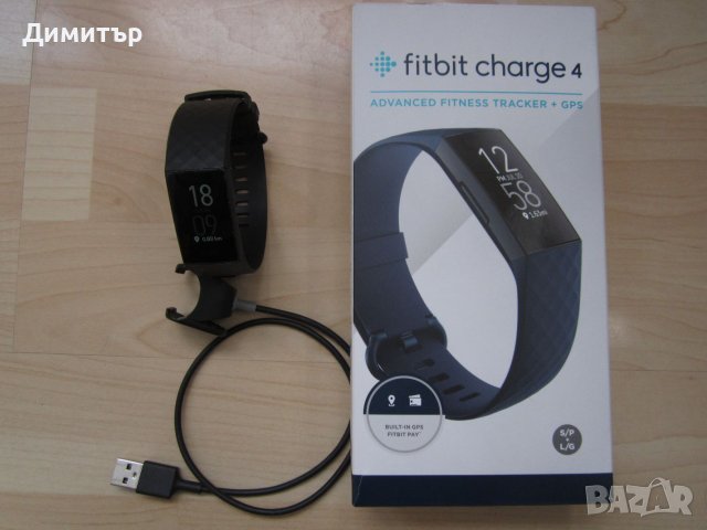 Фитнес тракер Fitbit Charge 4 - пълен комплект, снимка 2 - Смарт часовници - 44845486