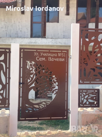 Изработвам метални изделия от желязо врати парапети навеси и др., снимка 11 - Други ремонти - 52567448