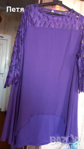 Дамска рокля, асиметрична , снимка 2 - Рокли - 50240740