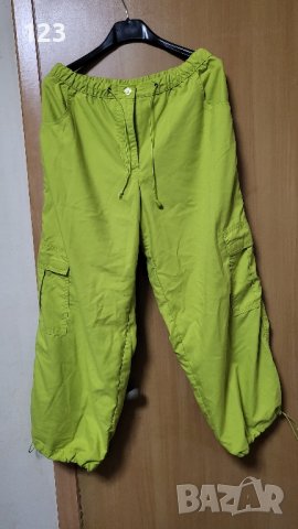 Карго панталон неоново зелено