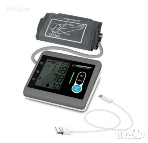 Апарат за кръвно налягане Esperanza, снимка 5 - Други - 52690747