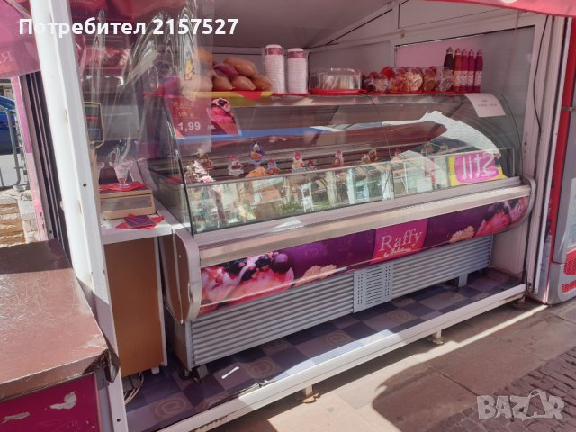 ПРОМО Витрина за украсен сладолед, снимка 2 - Витрини - 38893528