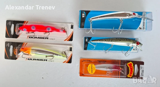 Воблери BOMBER,COTTON CORDELL,BERKLEY