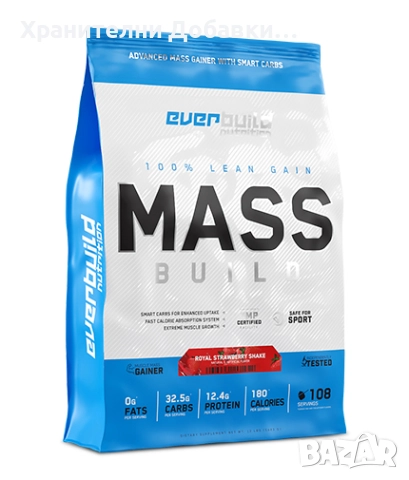 EVERBUILD Mass Build Gainer / Bag - Протеин Гейнер - 5.44кг