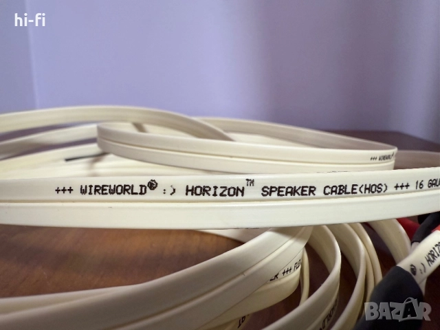 WireWorld Horizon / Кабели за тонколони, снимка 7 - Тонколони - 52002107