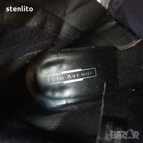 Естествена кожа Дамски ботуши 5th Avenue № 37, снимка 13 - Дамски ботуши - 34801672