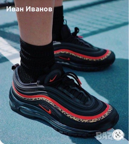 оригинални маратонки Nike Air Max 97 Leopard номер 39, снимка 3 - Маратонки - 37806375