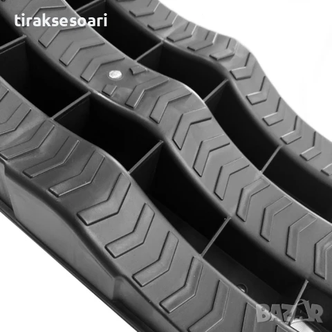  Комплект 2 броя автомобилни рампи за бус/кемпер – пластмасови, 2 т, 610x210x120 мм, снимка 3 - Аксесоари и консумативи - 51034024