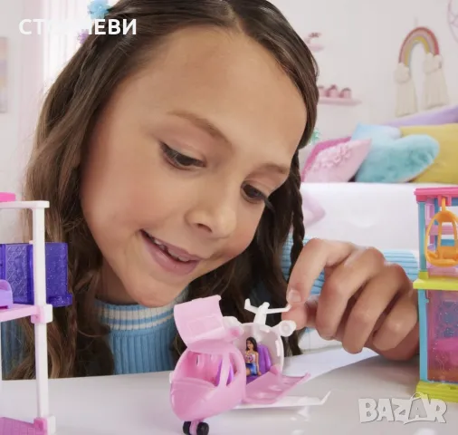 Mini Barbieland самолет, снимка 6 - Играчки за стая - 48649431