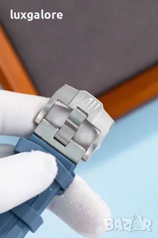 Мъжки часовник Audemars Piguet Royal Oak Offshore Blue с швейцарски механизъм, снимка 12 - Мъжки - 49845951