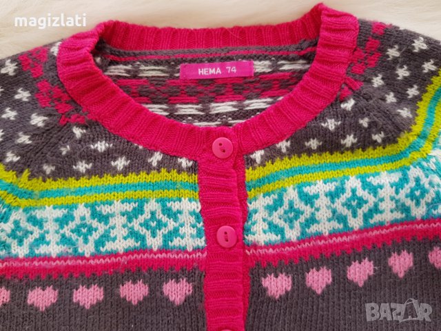 Жилетка 6-9 месеца цена 6лв , снимка 3 - Жилетки и елечета за бебе - 28274663