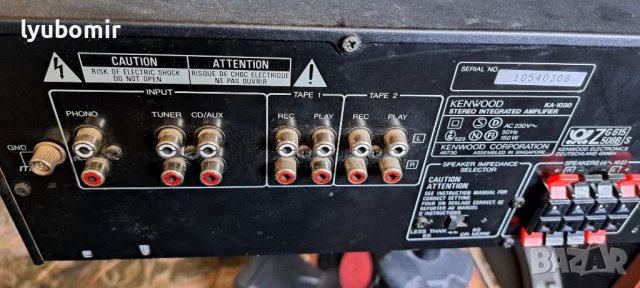 Kenwood, снимка 4 - Ресийвъри, усилватели, смесителни пултове - 40061639