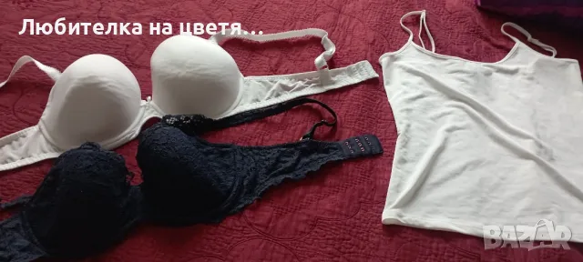 сутиени 85;90  С, нощници М - Л, бодита Л р-р, потниче С р-р