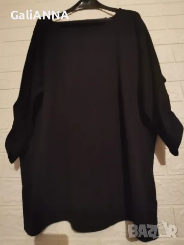 СТРАХОТНА ТУНИКА С ЕФЕКТНИ РЪКАВИ 2XL-3XL