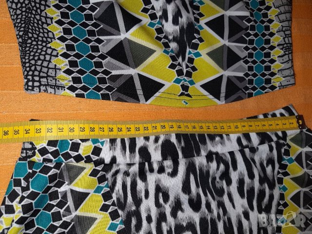 Костюм от къса блуза и пола р-р М, снимка 11 - Костюми - 38409024