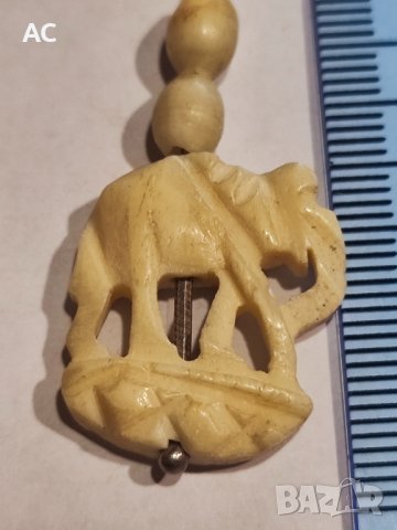 сребро с кост , снимка 2 - Колиета, медальони, синджири - 44005477