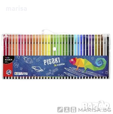 Флумастери 36 цвята KIDEA Код: 052622, снимка 1