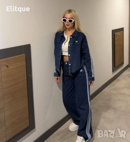 дънков комплект на едро Адидас , снимка 4 - Комплекти - 53067909