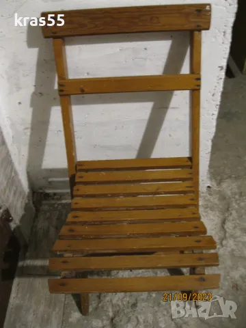 Mасивни дървени столове, снимка 2 - Столове - 50367303