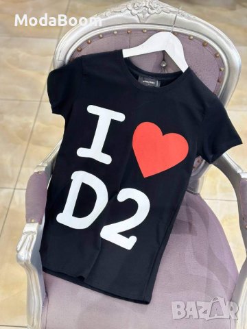 Черна тениска  Dsquared2 кодVL103R